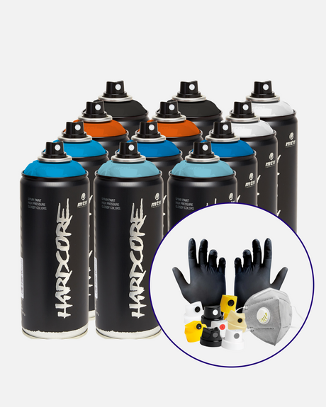 Montana MTN Hardcore Hydro 12-Pack. (Graffiti Black Friday. Spray &amp; Marker a Prezzi Pazzi.)