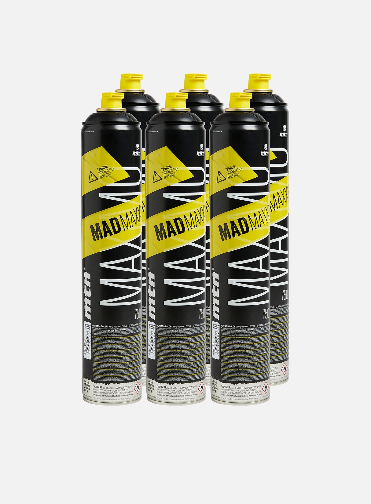 Montana Mad Maxxx 750 ml Black 6 Pack