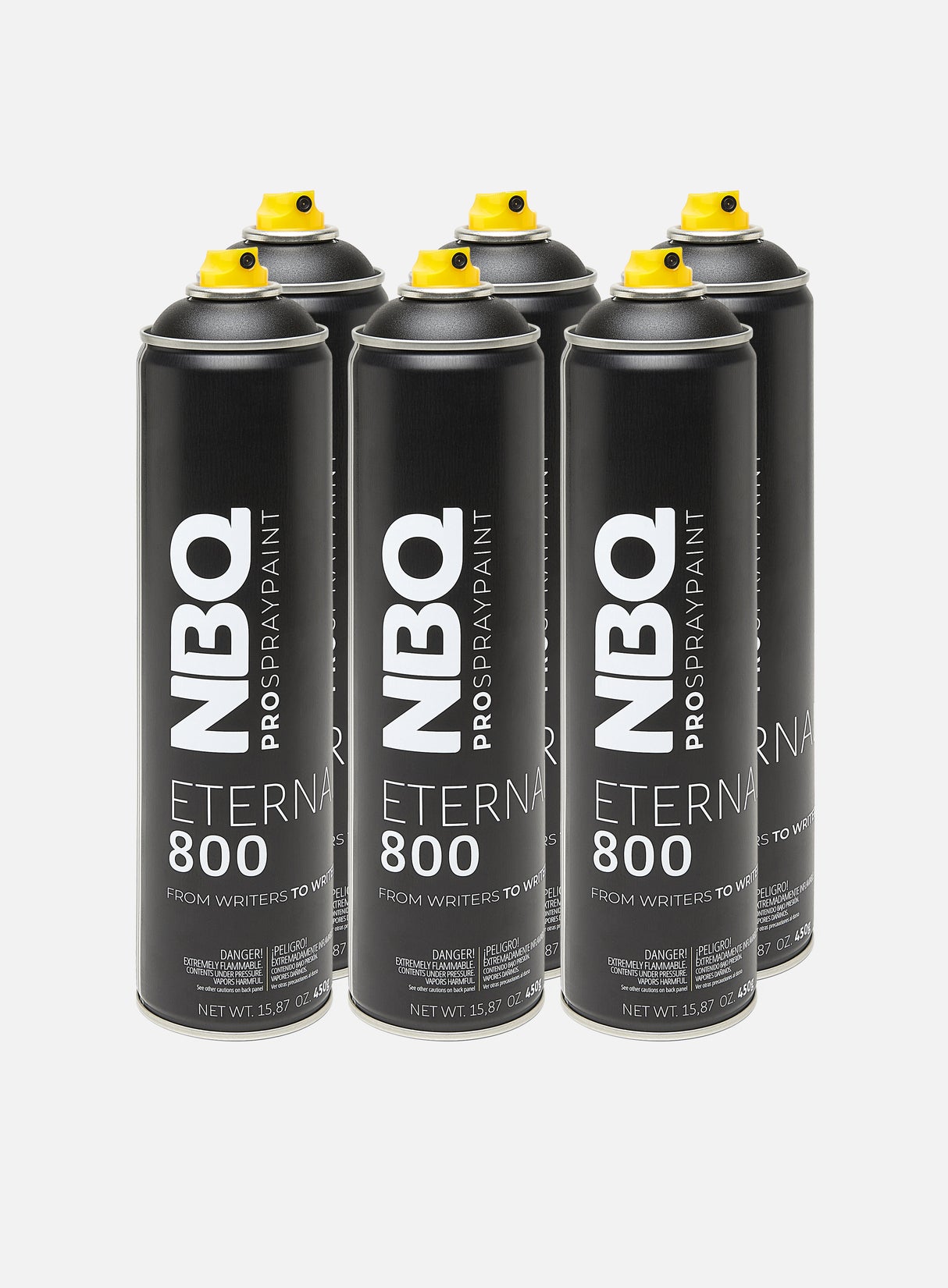 NBQ Eternal 600 ml Black 6 Pack