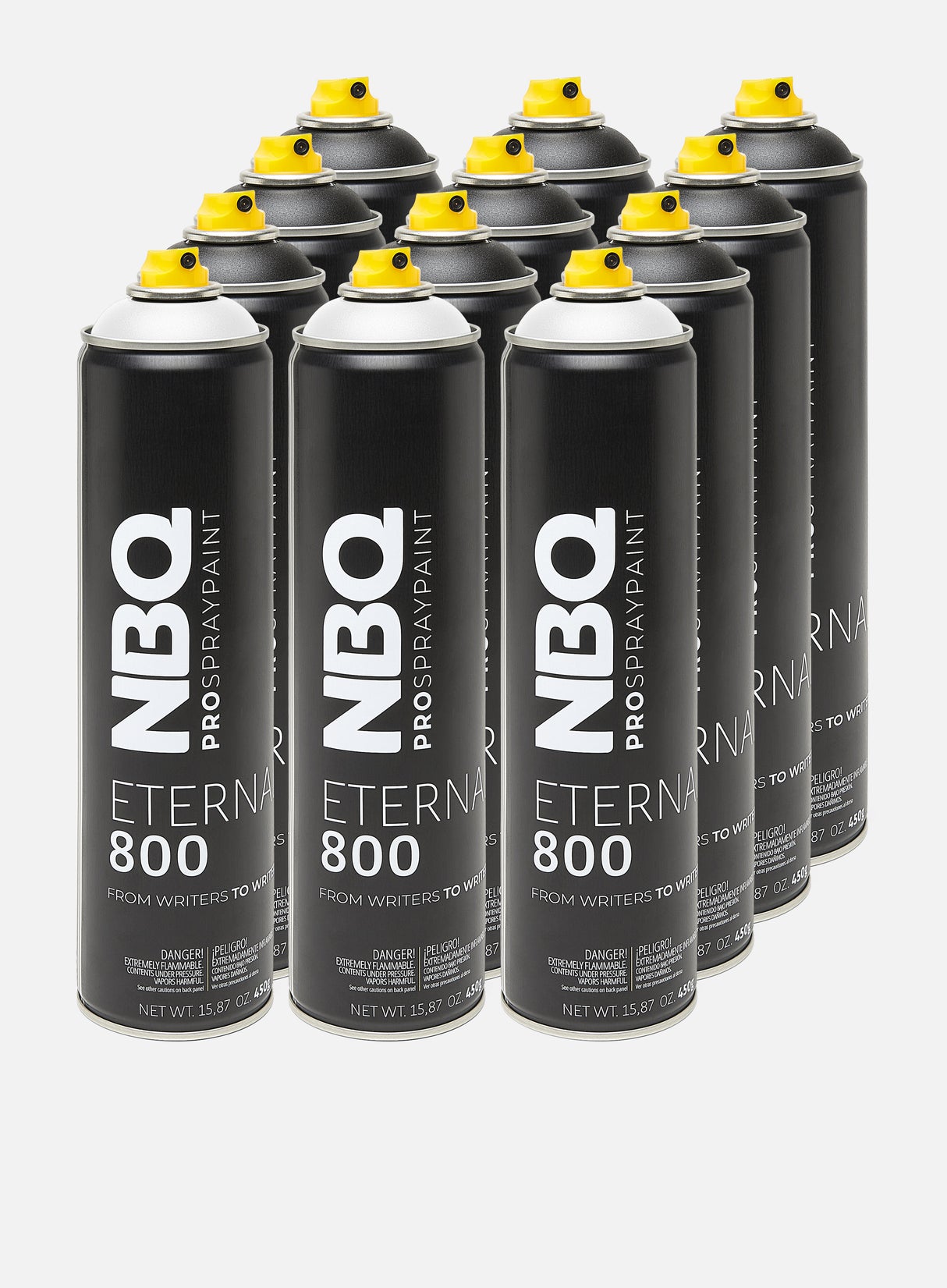 NBQ Eternal 600 ml Black & White 12 Pack