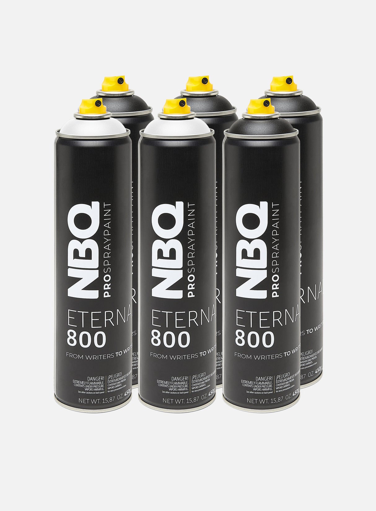 NBQ Eternal 600 ml Black & White 6 Pack