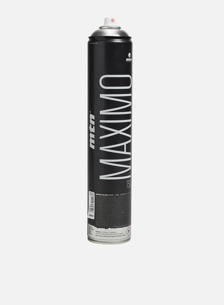 Montana Maximo 750 ml Silver. (Spray Graffiti da 750 ml: copertura veloce e duratura per grandi superfici)