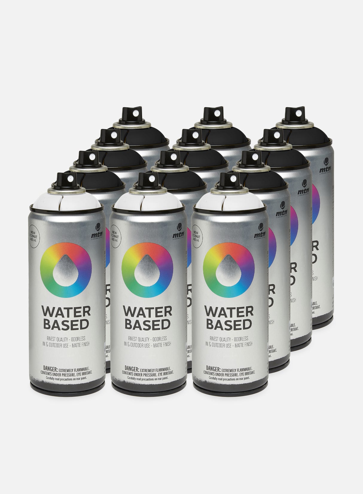 Montana Water Based 400 ml Black & White 12 Pack