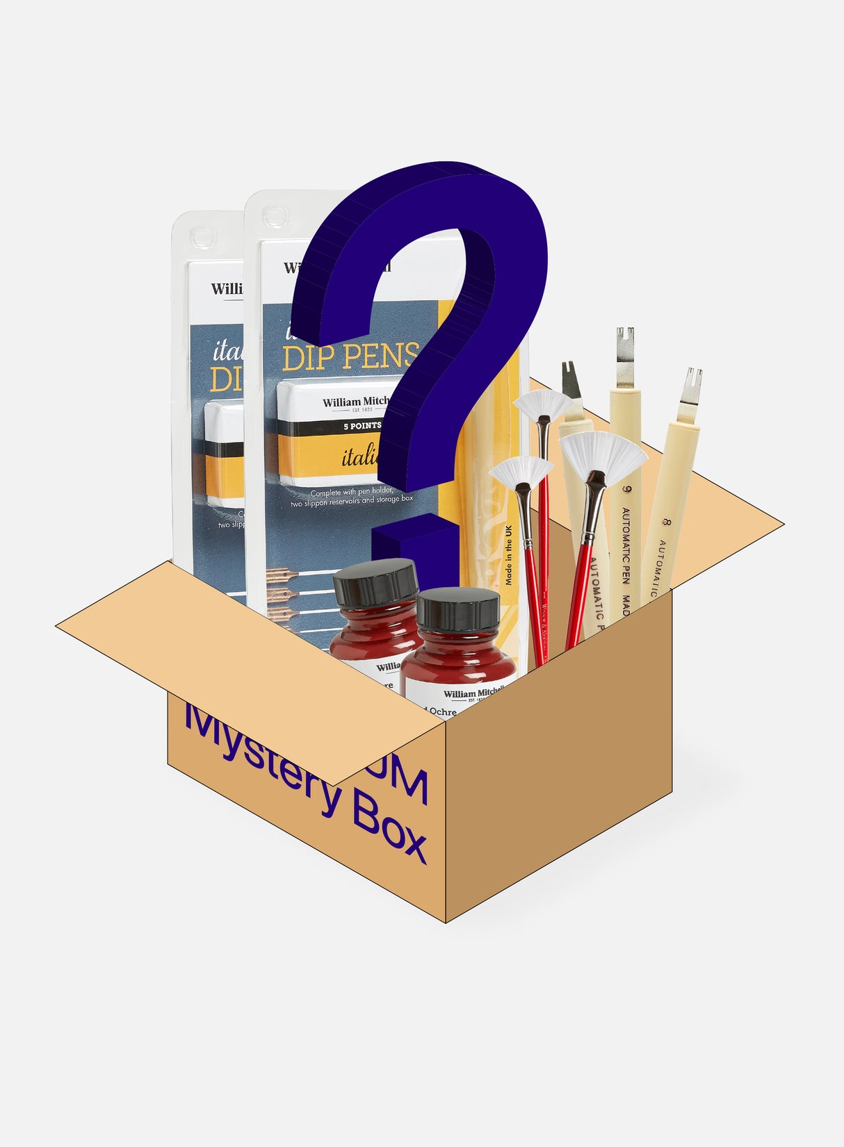 Calligraphy Mystery Box 10 pcs