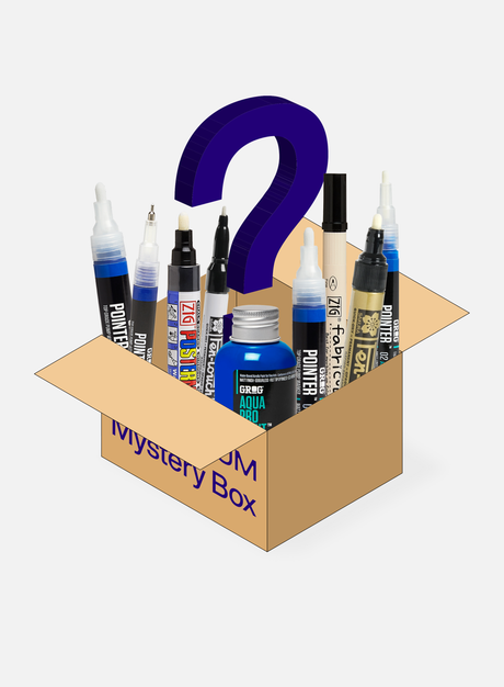 Sketch & Custom Mystery Box 60 pcs. (Graffiti Mystery Box)