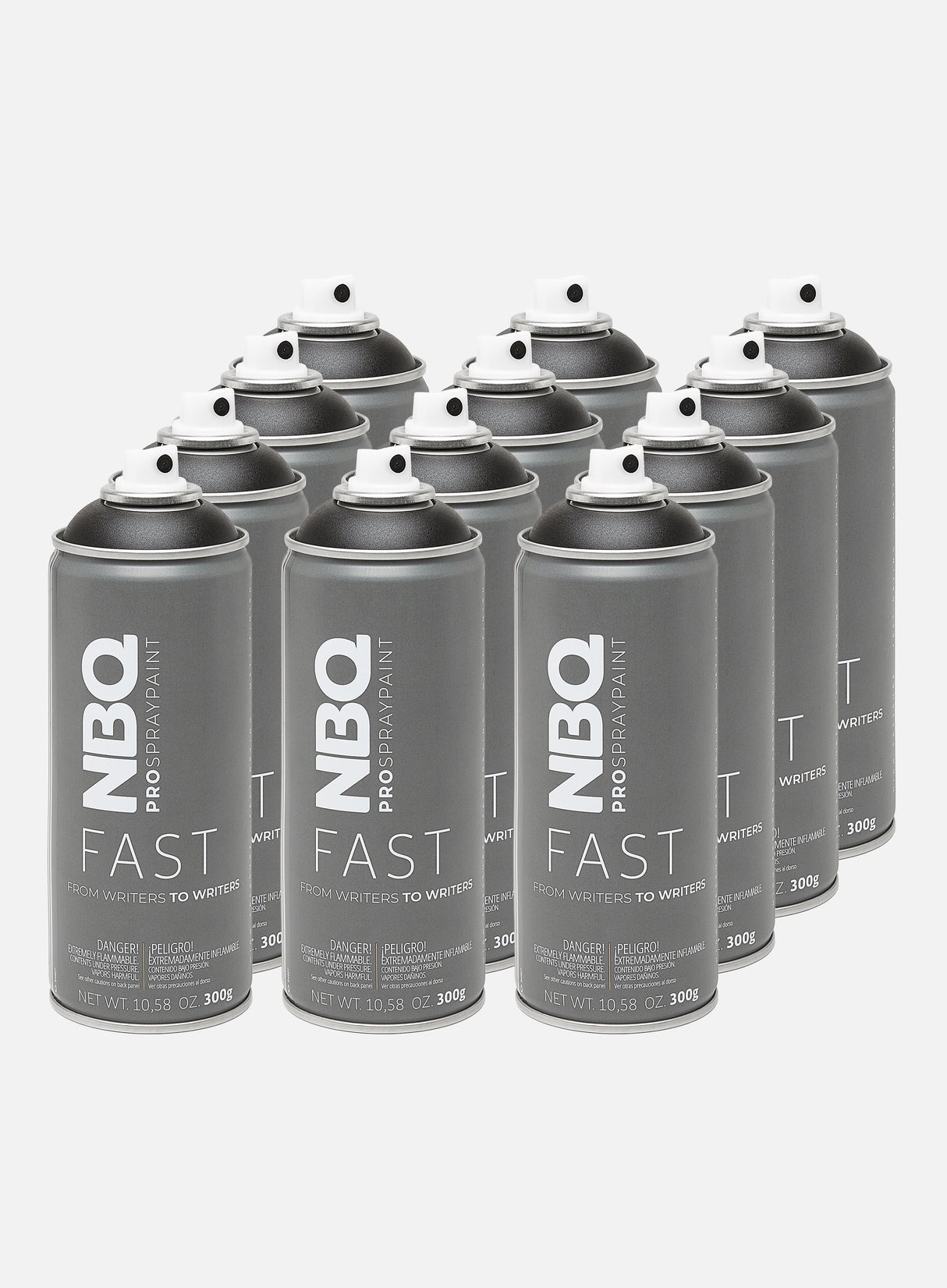 NBQ Fast 400 ml Black 12 Pack