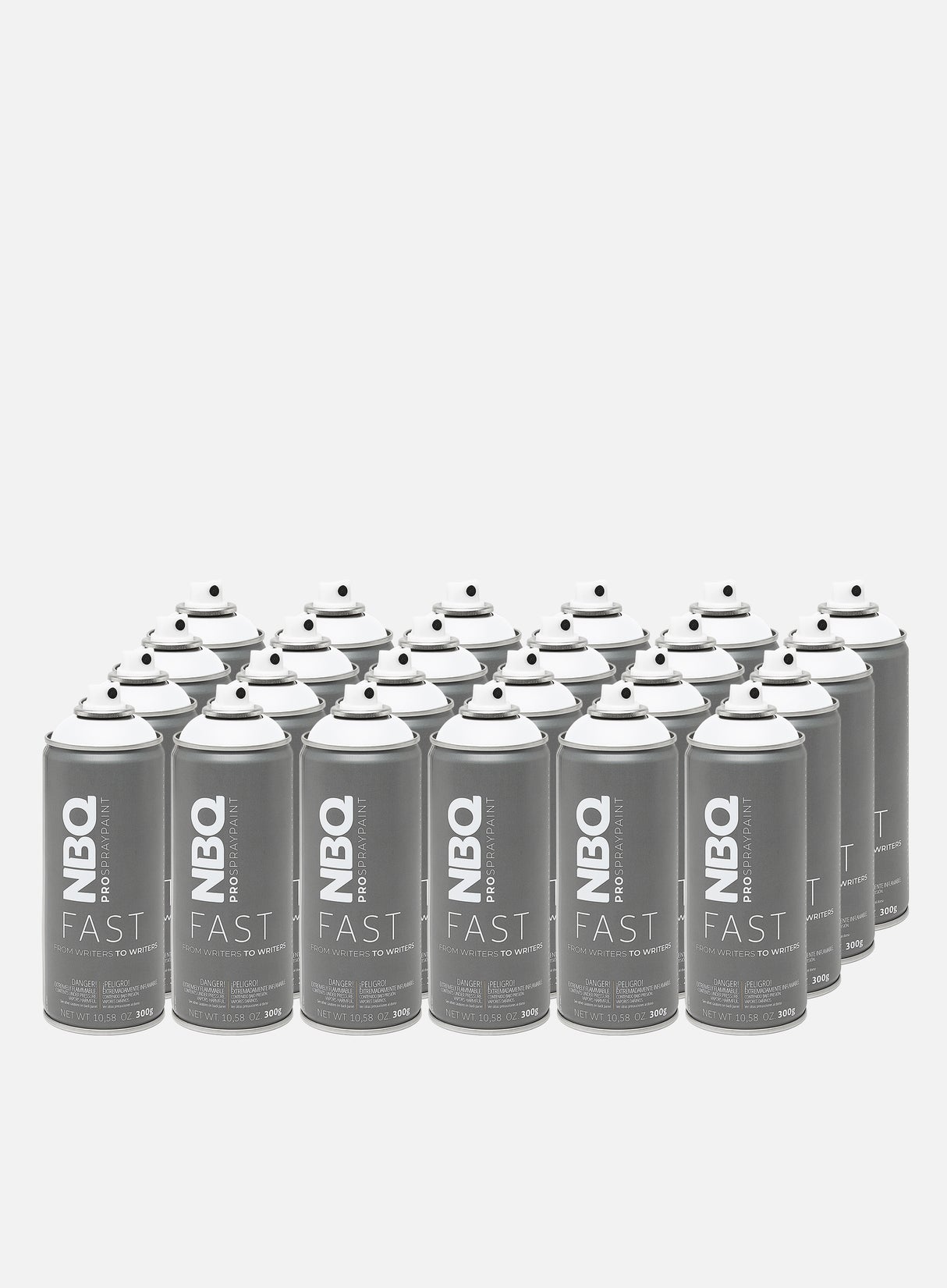 NBQ Fast 400 ml White 24 Pack