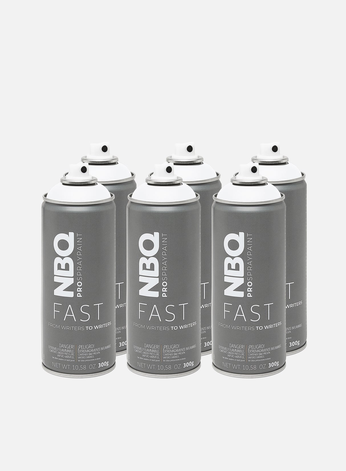 NBQ Fast 400 ml White 6 Pack