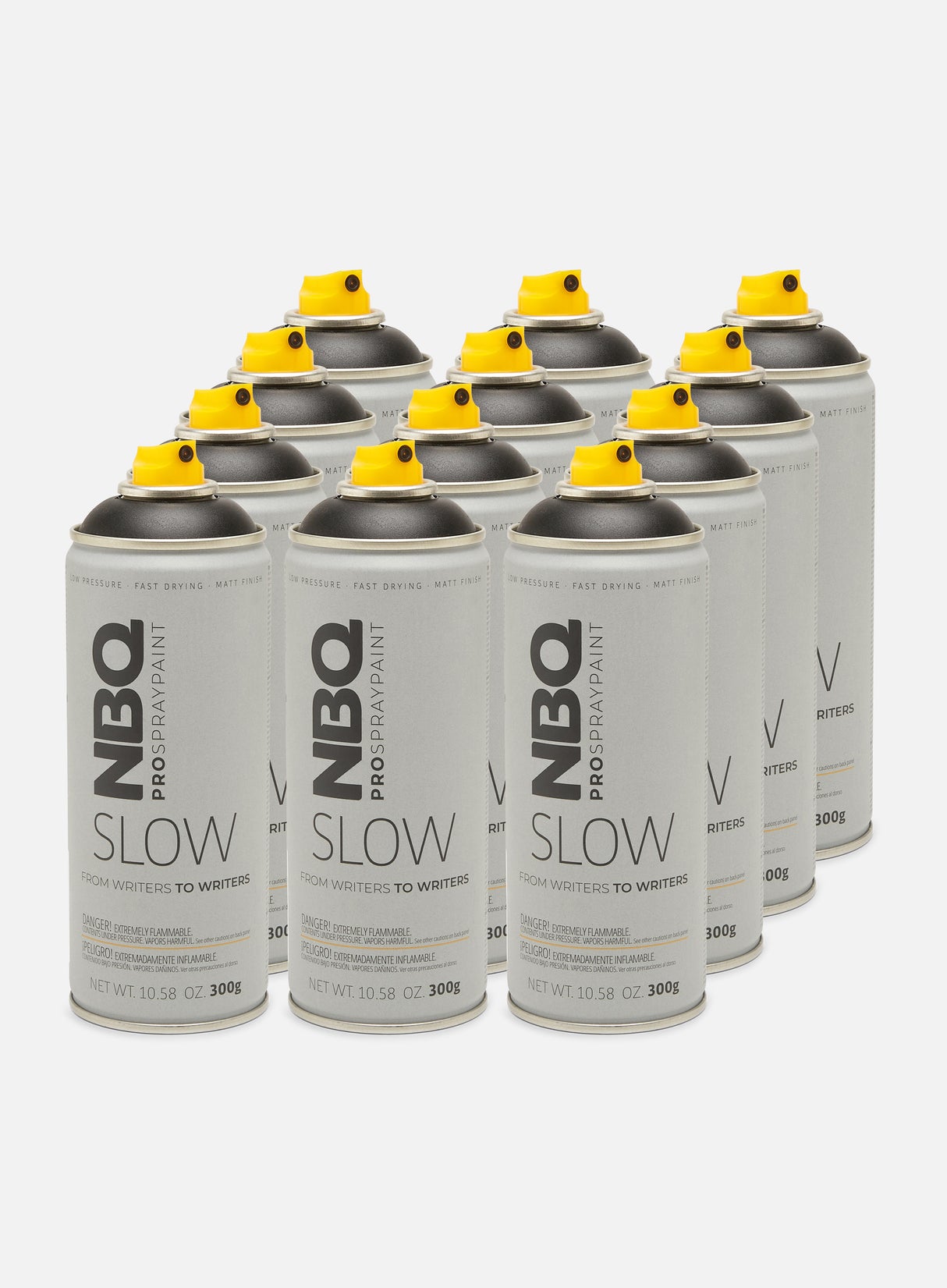 NBQ Slow 400 ml Black 12 Pack