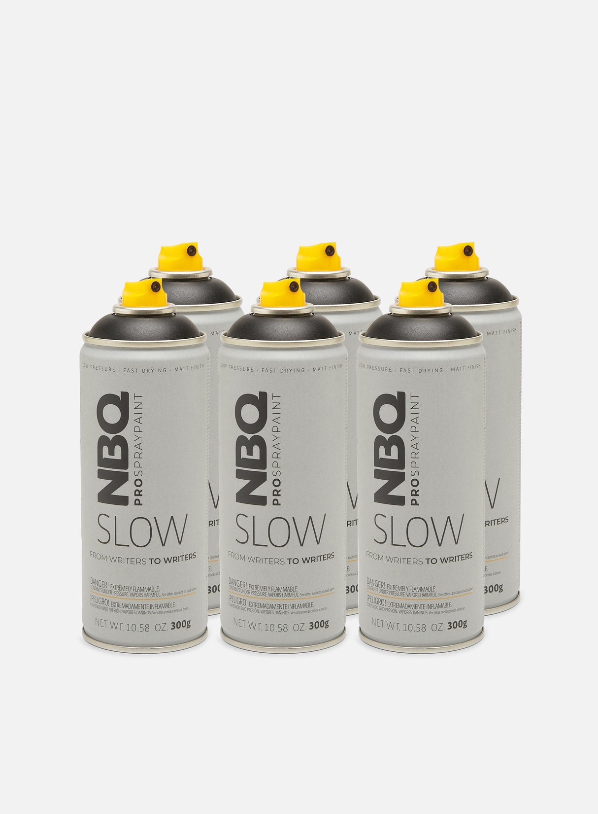 NBQ Slow 400 ml Black 6 Pack