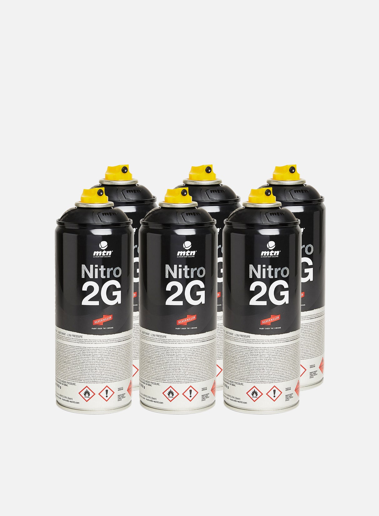 Montana Nitro 2G 400 ml Black 6 Pack