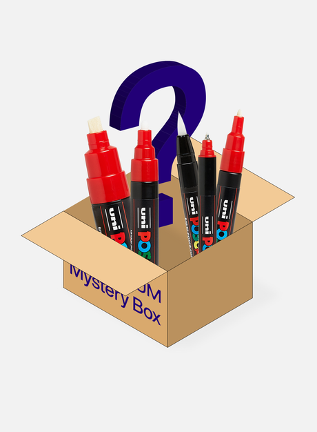 Uni Posca Mystery Box 15 pz. (Uni Posca: il marker essenziale per tutti i livelli)