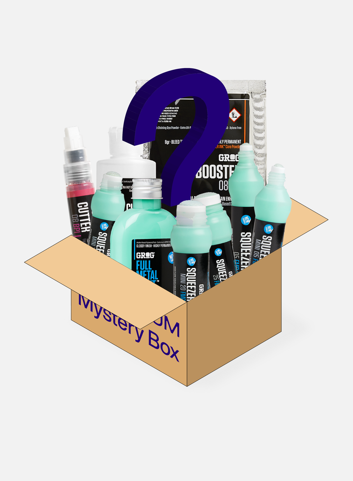 Grog Tagger Mystery Box 12 pz