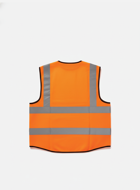 Spectrum Hi-InVisibility Vest, Hazard Orange