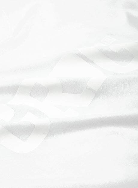 Grog Classic Logo T-shirt, White/White