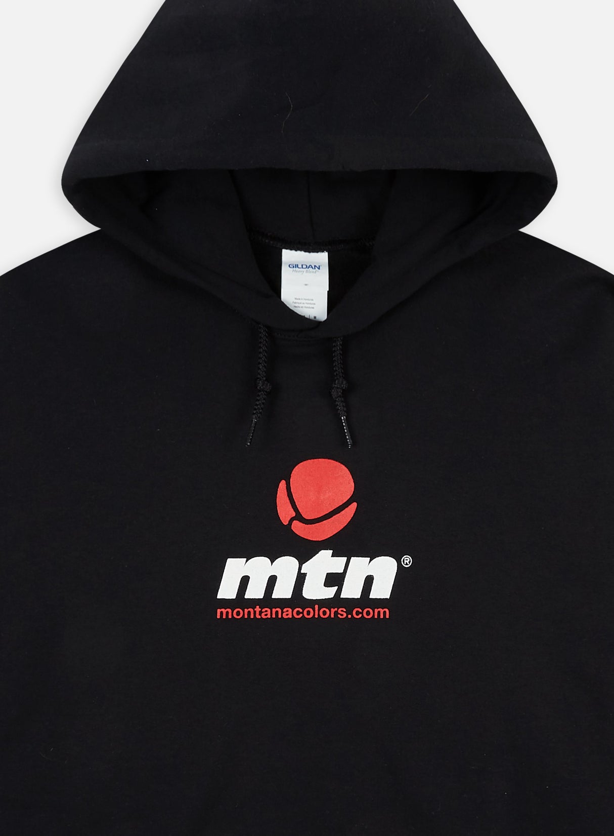 Montana Basic Front Logo Hoodie, Black