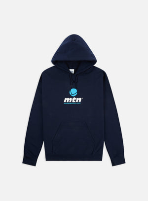 Montana Basic Front Logo Hoodie, Dark Blue