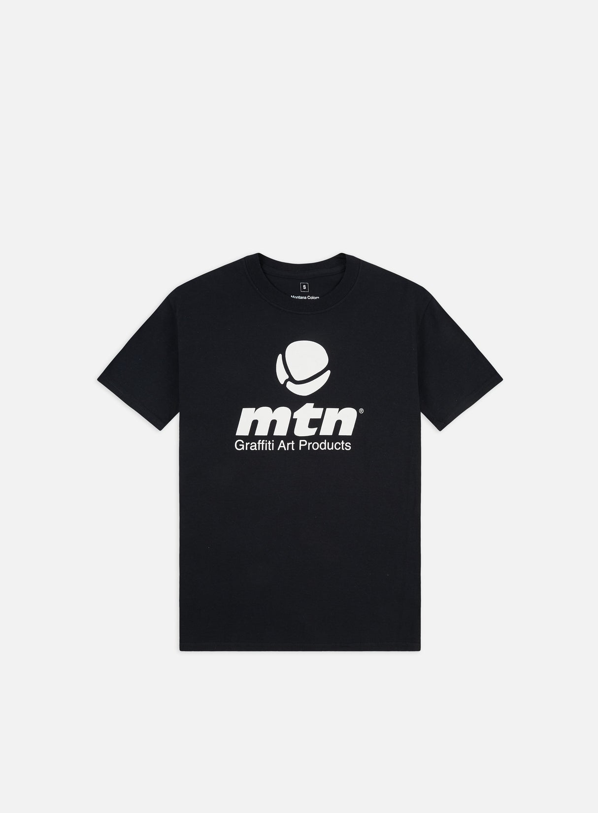 Montana Basic Front Logo T-Shirt, Black