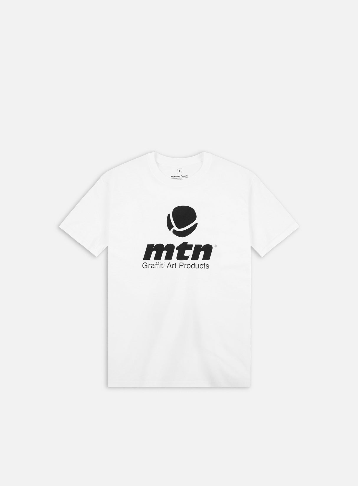 Montana Basic Front Logo T-Shirt, White