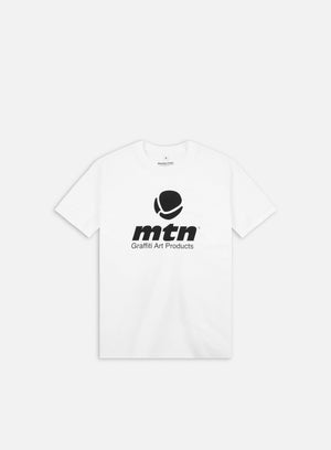 Montana Basic Front Logo T-Shirt, White