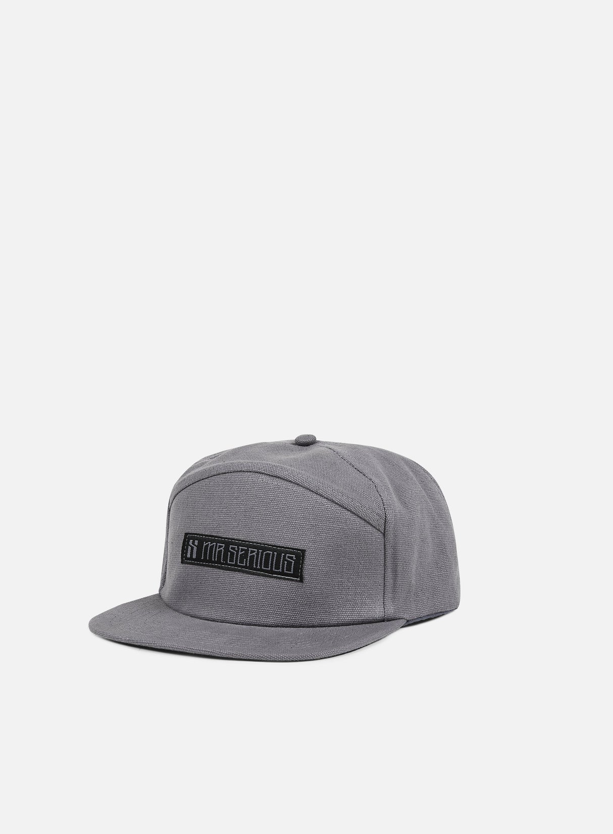 Mr Serious Unknown Camp Cap, Grey