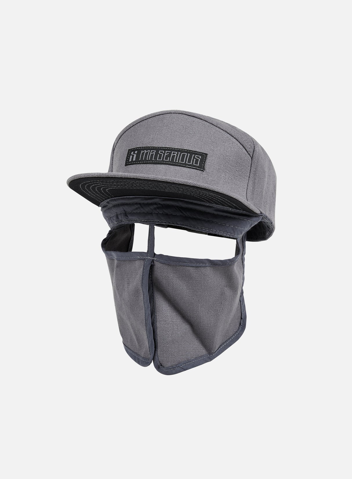 Mr Serious Unknown Camp Cap, Grey