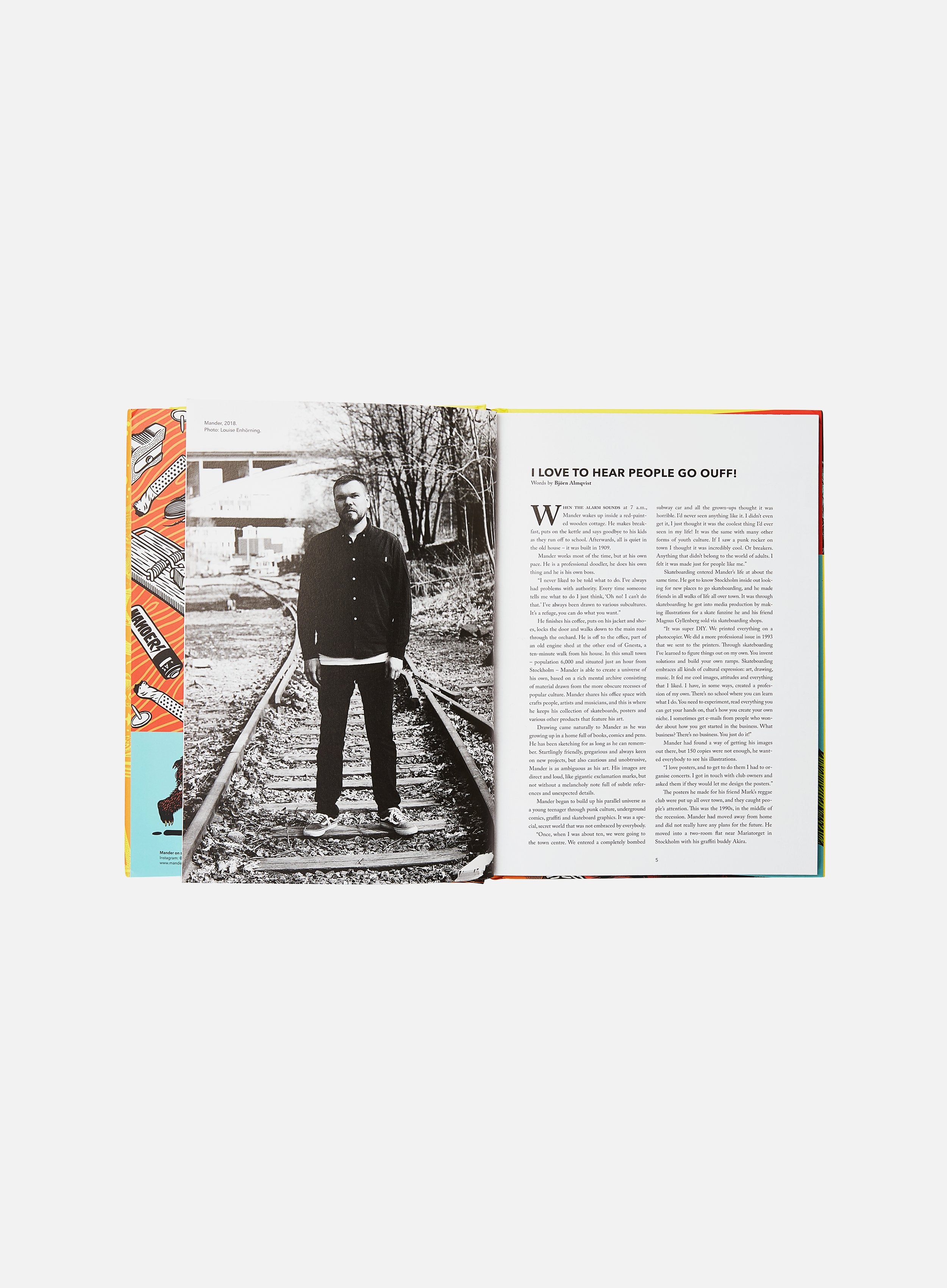 アート・デザイン・音楽 Martin Ander OUFF! Mander Selected Works Ouff! Mander Selected Works - Martin Ander – Rumorbooks