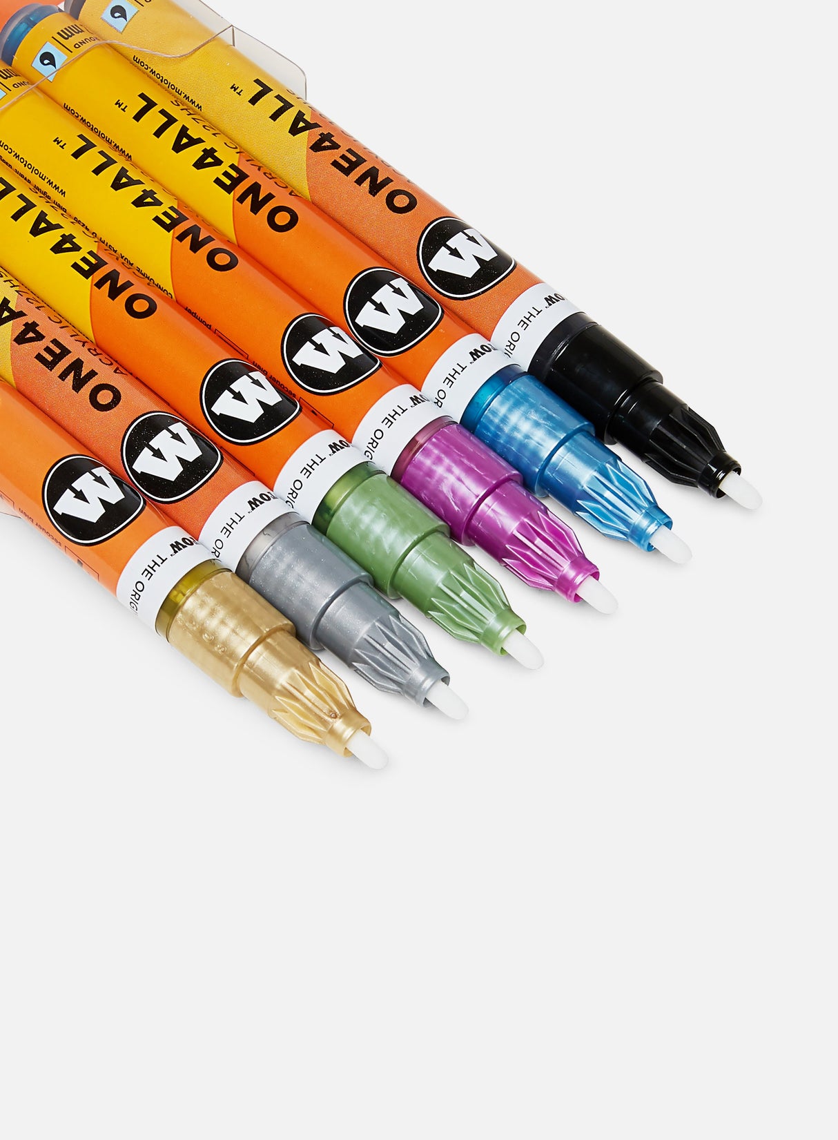 Molotow ONE4ALL 127 HS Metallic Set 6 pz