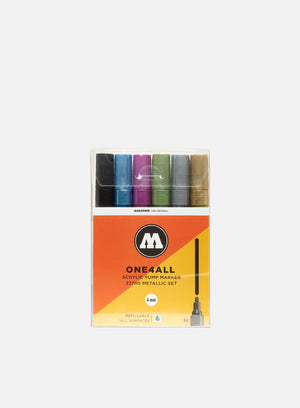 Molotow ONE4ALL 227 HS Metallic Set 6 pz