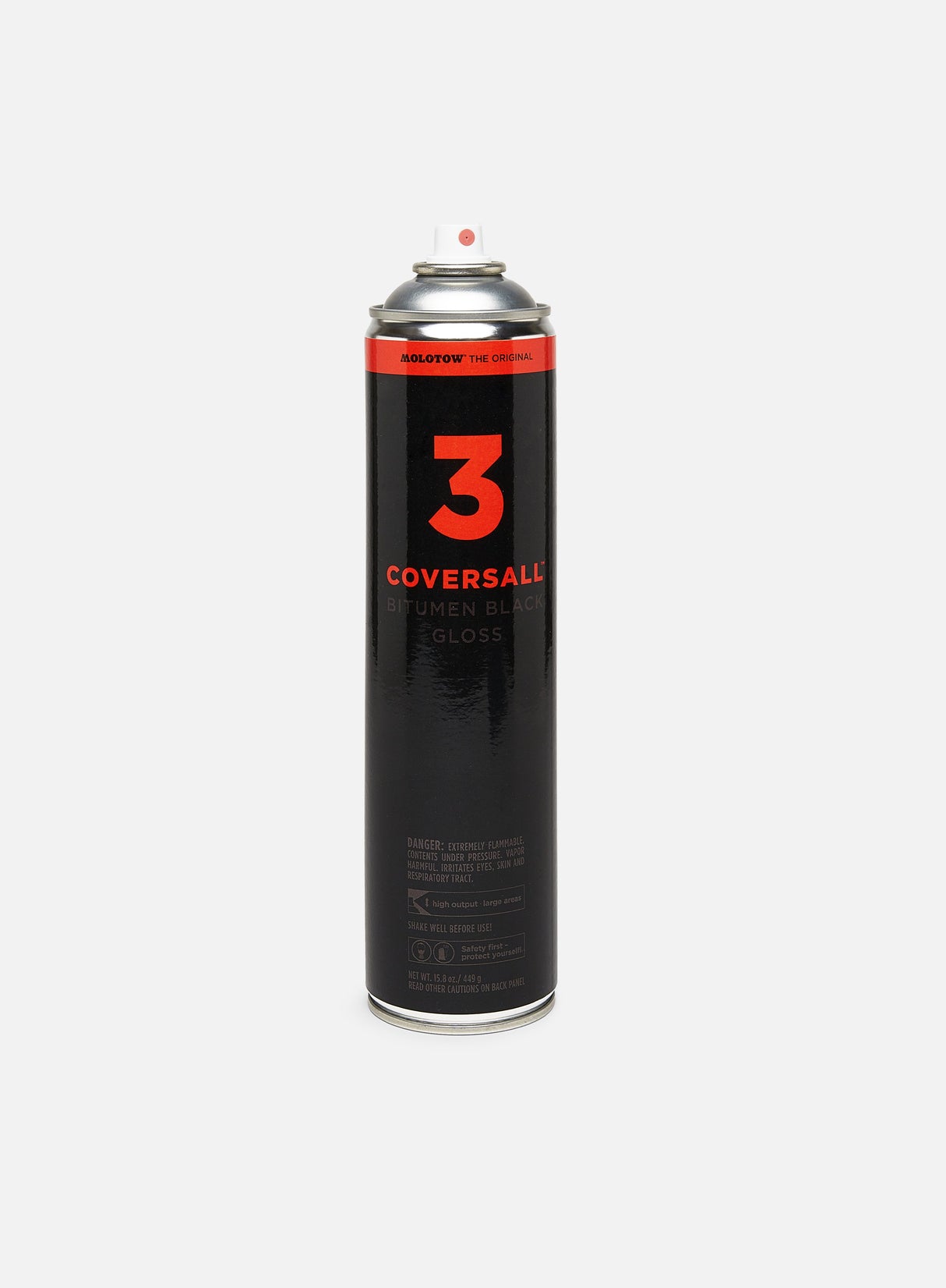 Molotow Coversall 3 Bitumen Black Gloss 600 ml