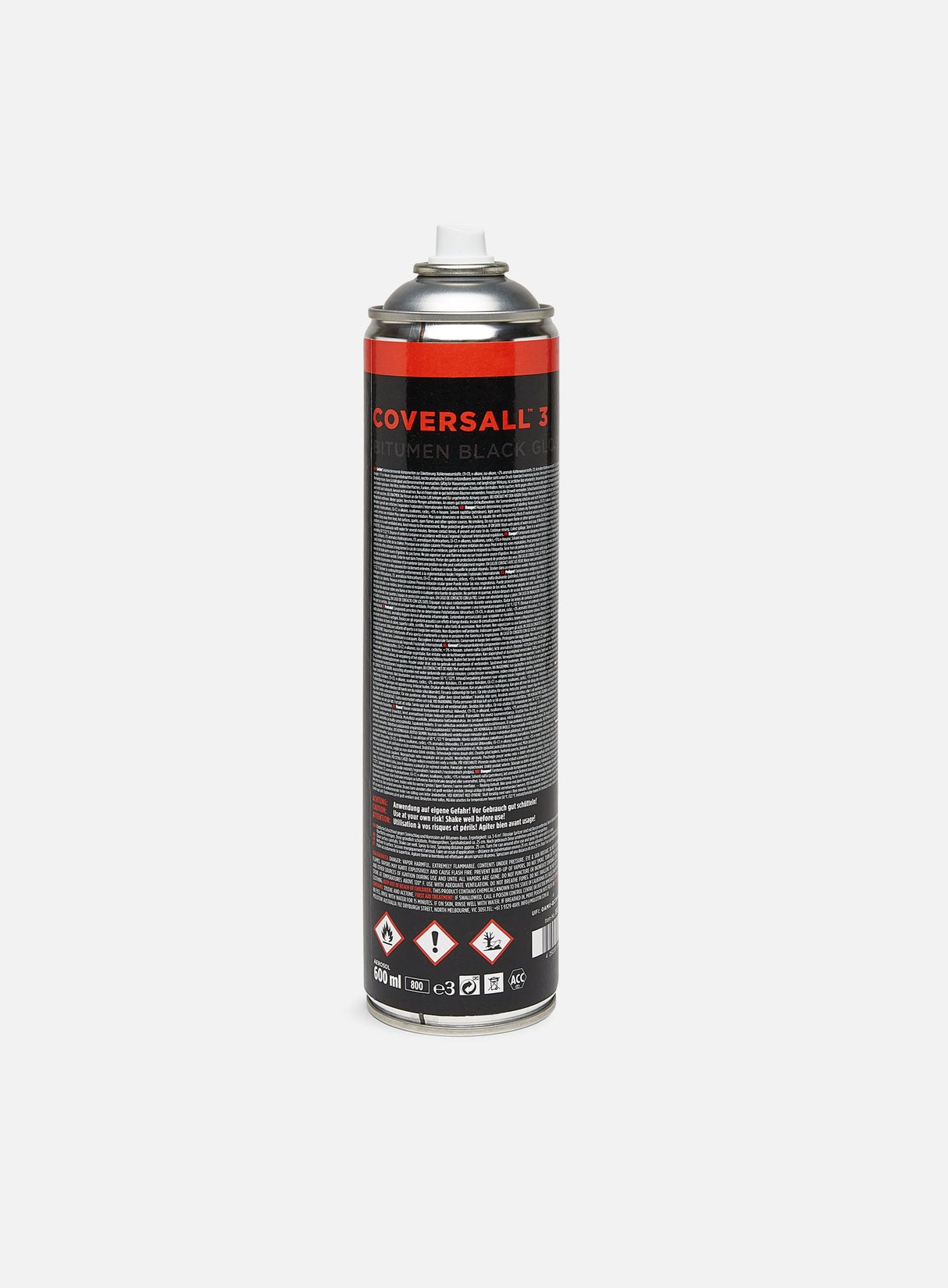 Molotow Coversall 3 Bitumen Black Gloss 600 ml