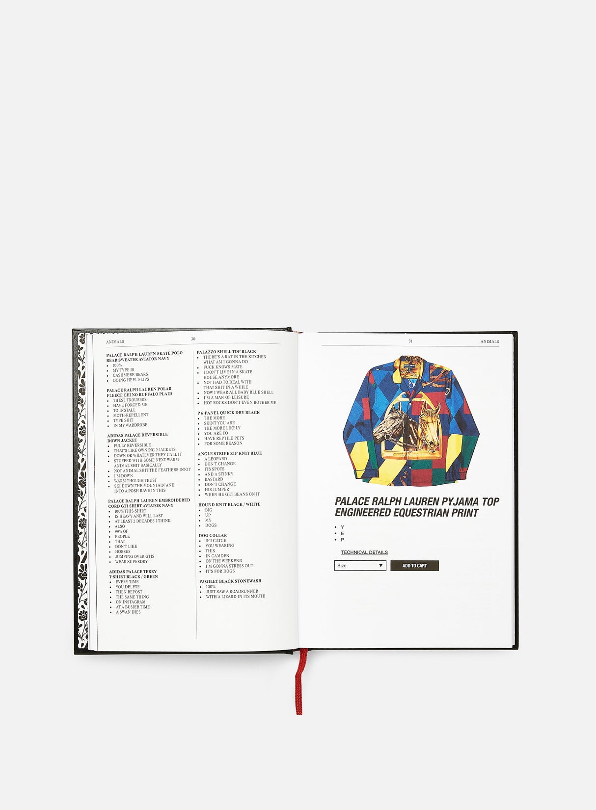 Phaidon Palace Product Descriptions: The Selected Archive