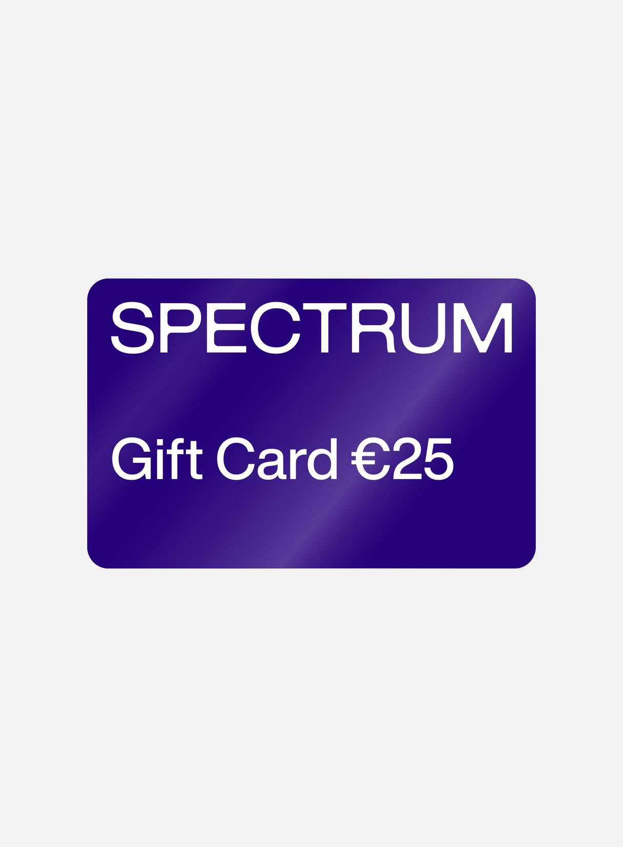 Spectrum Gift Card €25