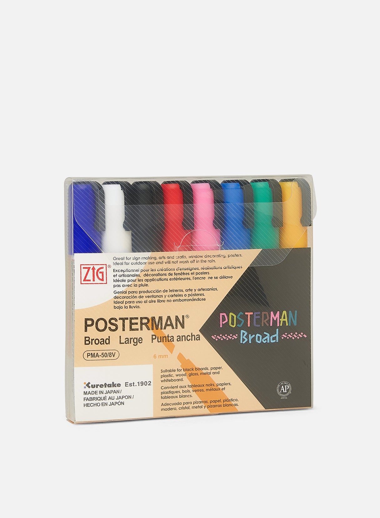 Zig Posterman Broad Set 8 pz